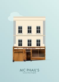 Image 1 of McPhails Pub Drogheda Art Print