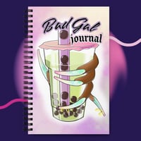 Image 1 of Bad Gal Spiral notebook