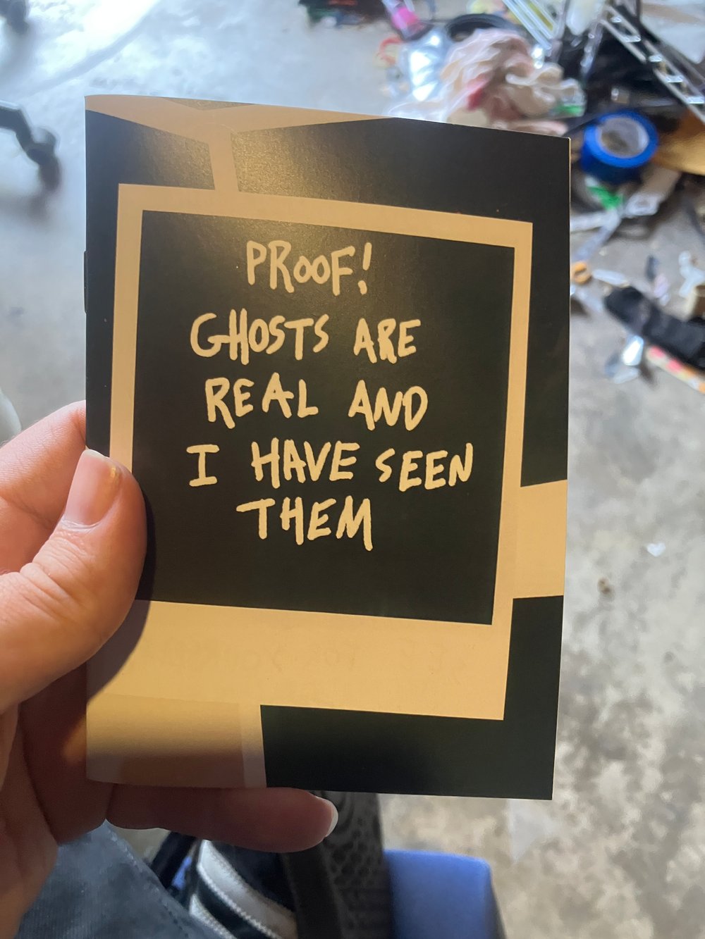 Image of real ghost photos booklet