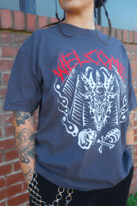 Image 2 of Welcome Demon Shirt Design By Abby Notwe 