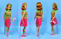 Image 3 of Titian No Bangs TNT Barbie Custom Doll in Team Ups Dress