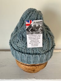 Image 7 of Beanie - Light Sky Cable £58.00