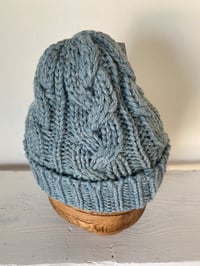 Image 8 of Beanie - Light Sky Cable £58.00
