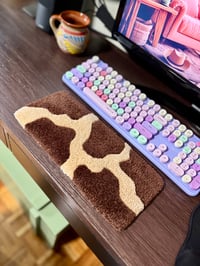 Image 4 of Cow Print Desk Rugs