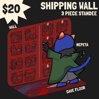 Image 1 of [PREORDERS] HOMESTUCK — NEPETA SHIPPING WALL STANDEE