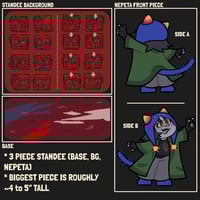 Image 2 of [PREORDERS] HOMESTUCK — NEPETA SHIPPING WALL STANDEE
