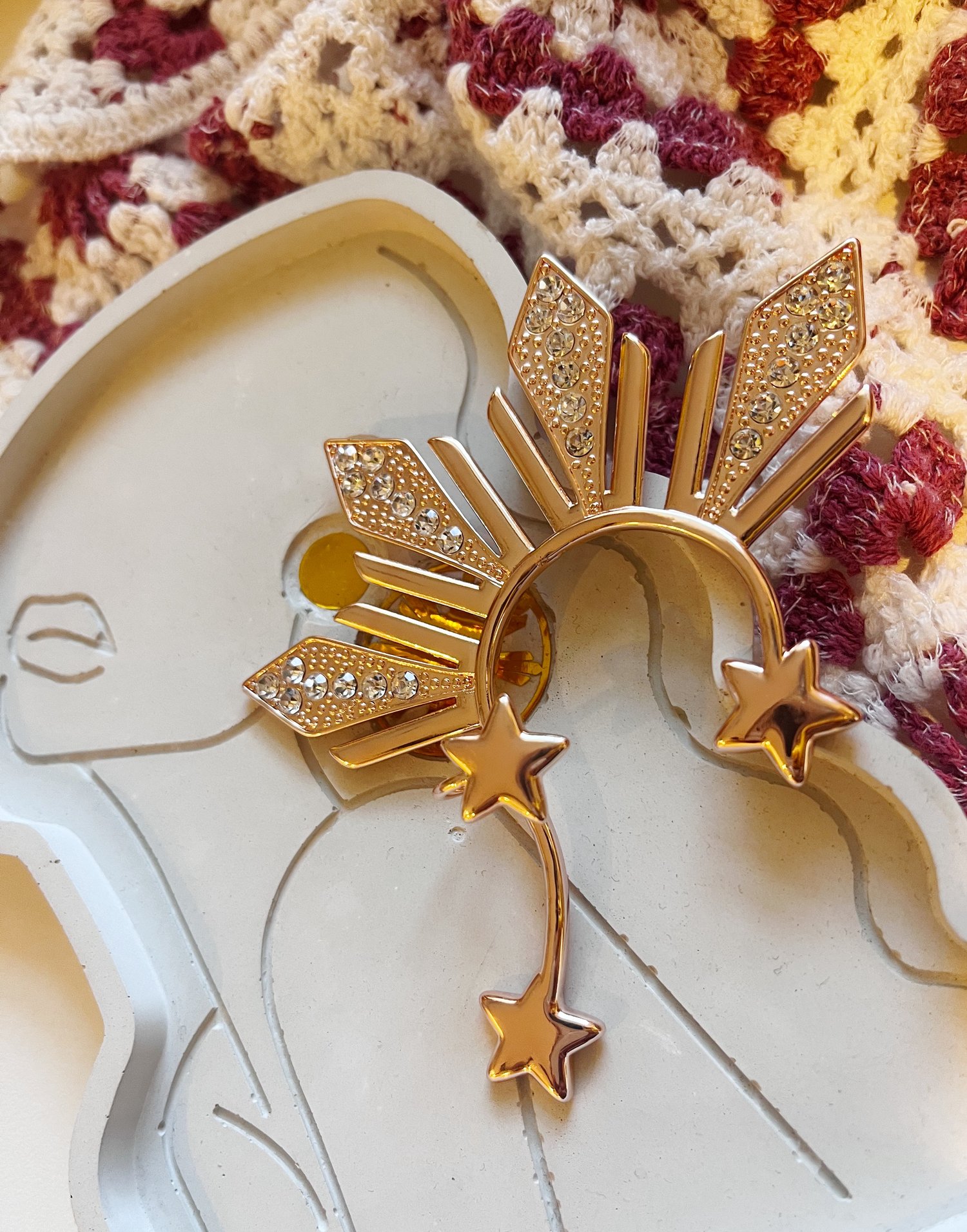 Image of LIMITED EDITION ARAW EAR CUFF (GOLD, ROSE, OR SILVER)