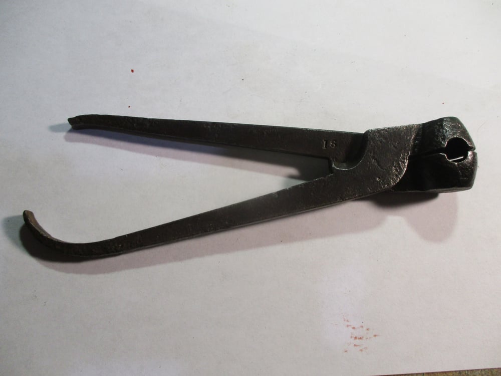 #193-CIVIL WAR SALE: HEAVY IRON(?) METAL BULLET MOLD FOR ROUND BALL