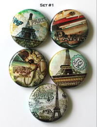 Image 7 of I Love Paris Buttons