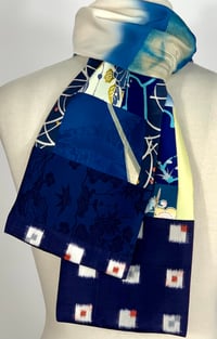 Image 3 of Navy Signal Scarf