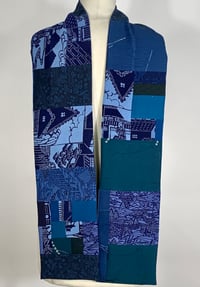 Image 2 of Blue Hike Scarf