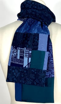 Image 3 of Blue Hike Scarf