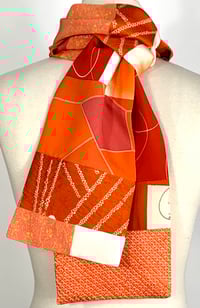 Image 3 of Orange Twist Scarf
