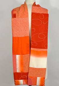 Image 2 of Orange Sweep Scarf