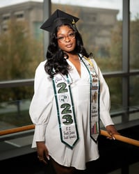 Image 3 of Custom Satin Graduation Stole 