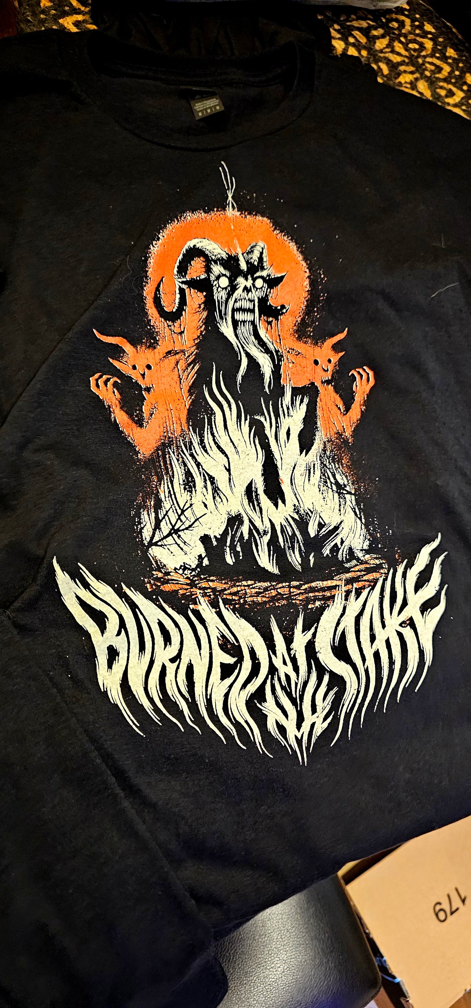 Image of  Burned at the Stake Black Doom tee