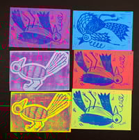Image 5 of Hand Printed Post Cards 5 for $8