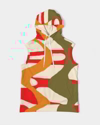 Image 1 of Swirl Men's All-Over Print Heavyweight Sleeveless Hoodie