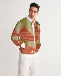 Image 2 of Abstract Jungle Men's All-Over Print Track Jacket