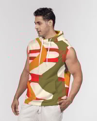 Image 4 of Swirl Men's All-Over Print Heavyweight Sleeveless Hoodie