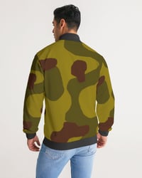 Image 5 of Camo Men's All-Over Print Stripe Sleeve Track Jacket