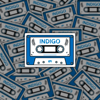 Image 1 of [STICKERS] Indigo Cassette