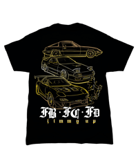 Image 1 of Rx-7 Forever Generations Tee (Limit: 50)