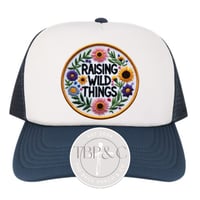 Image 1 of Raising Wild Things trucker hat