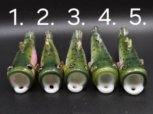Image of FUNctional Trout Fish Whistle pendants