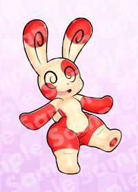Image 1 of Spinda Spinning Acrylic Standee