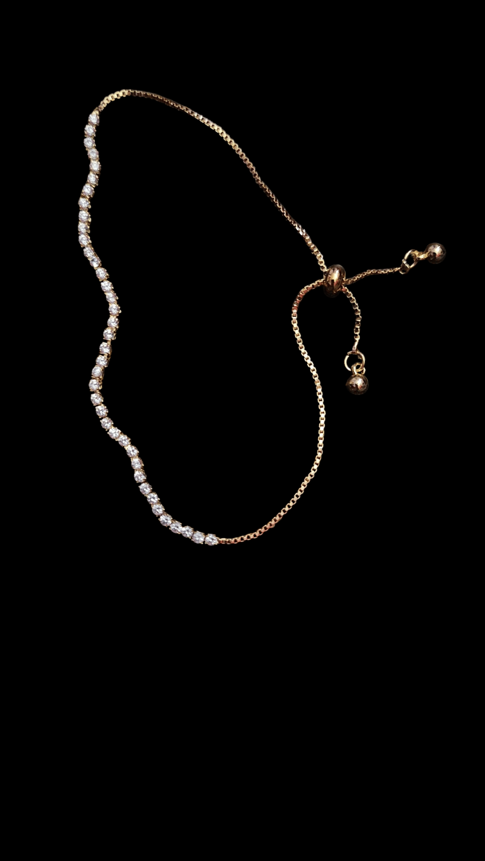 Image of WAVY TENNIS BRACELET