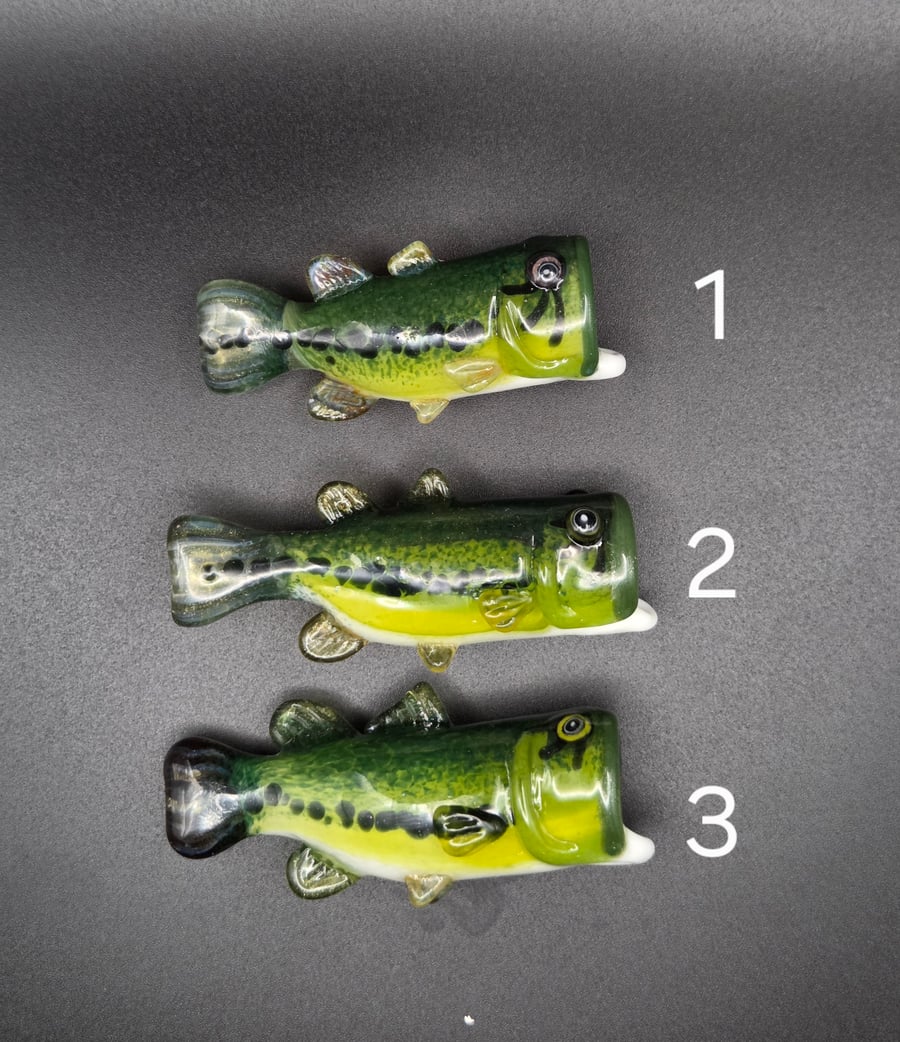 Image of FUNctional Largemouth Fish Whistle Pendants