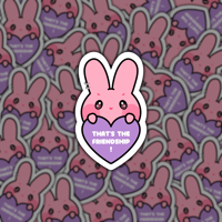 Image 1 of [STICKERS] Bunny JK Friendship