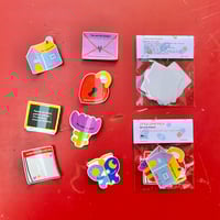 Image 1 of "Little love pills" Sticker set (8 pieces)