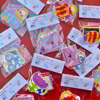 Image 2 of "Little love pills" Sticker set (8 pieces)