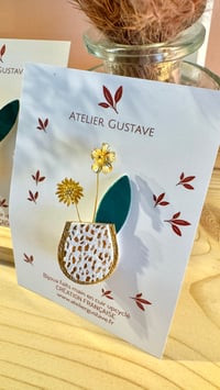 Image 4 of Pika - broche bouquet