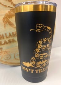 Image 3 of 20oz Black n Gold DTOM Tumbler