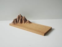 Image 1 of Mini planche sculptée "Pyrénées" 