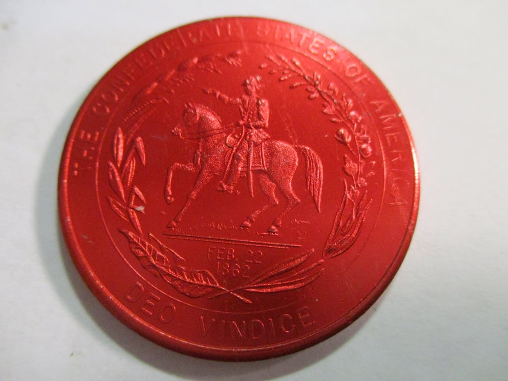 #189-CIVIL WAR SALE: MODERN VERSION "SORT OF A RESTRIKE" OF CONFEDERATE HALF DOLLAR; PLEASE READ  