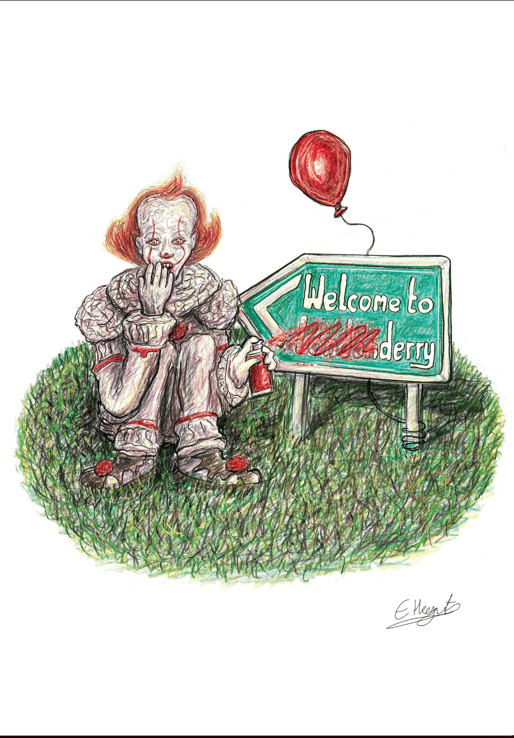 Welcome to Derry - A4 Print