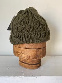 Image 7 of Beanie - Olive Cable £58.00