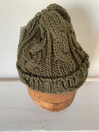 Image 10 of Beanie - Olive Cable £58.00