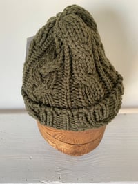 Image 11 of Beanie - Olive Cable £58.00