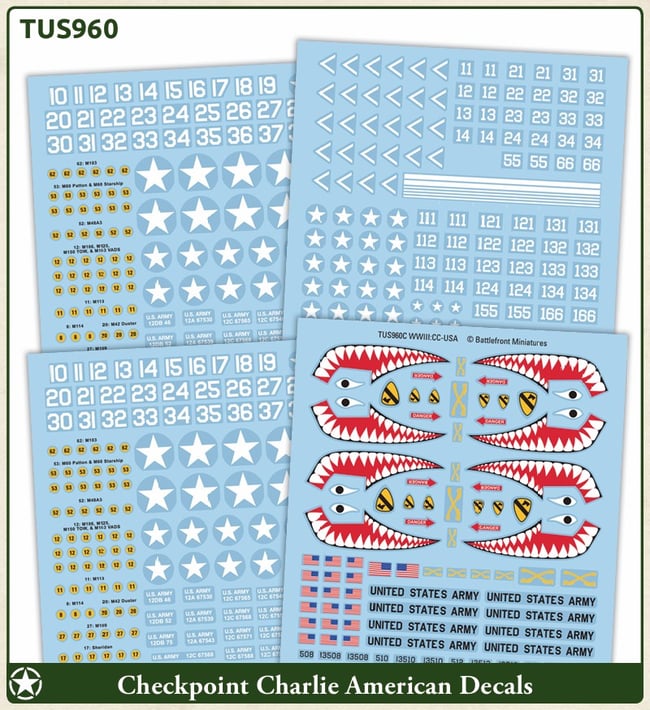 US Checkpoint Charlie Decal Set (TUS960)