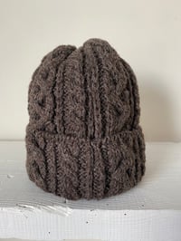 Image 1 of Beanie - Cocoa Cable £58.00