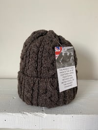 Image 3 of Beanie - Cocoa Cable £58.00