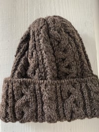 Image 4 of Beanie - Cocoa Cable £58.00