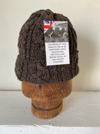 Image 12 of Beanie - Cocoa Cable £58.00