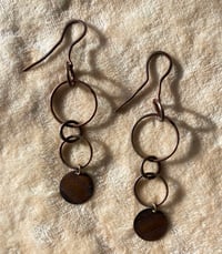 Image 3 of Copper Chain Ohrringe