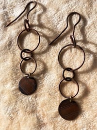 Image 1 of Copper Chain Ohrringe